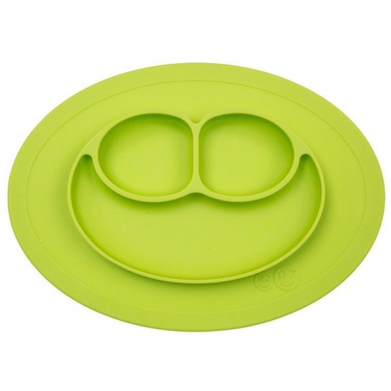 EZPZ silicone plate washer small 2in1 Mini Mat Green