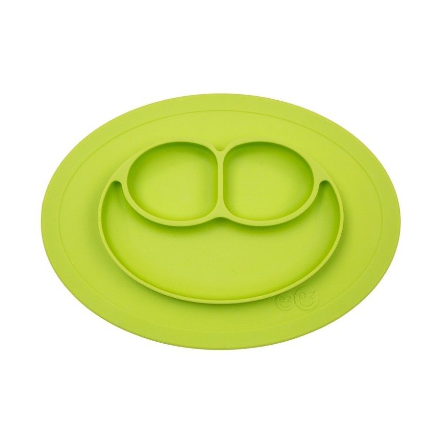 EZPZ silicone plate washer small 2in1 Mini Mat Green