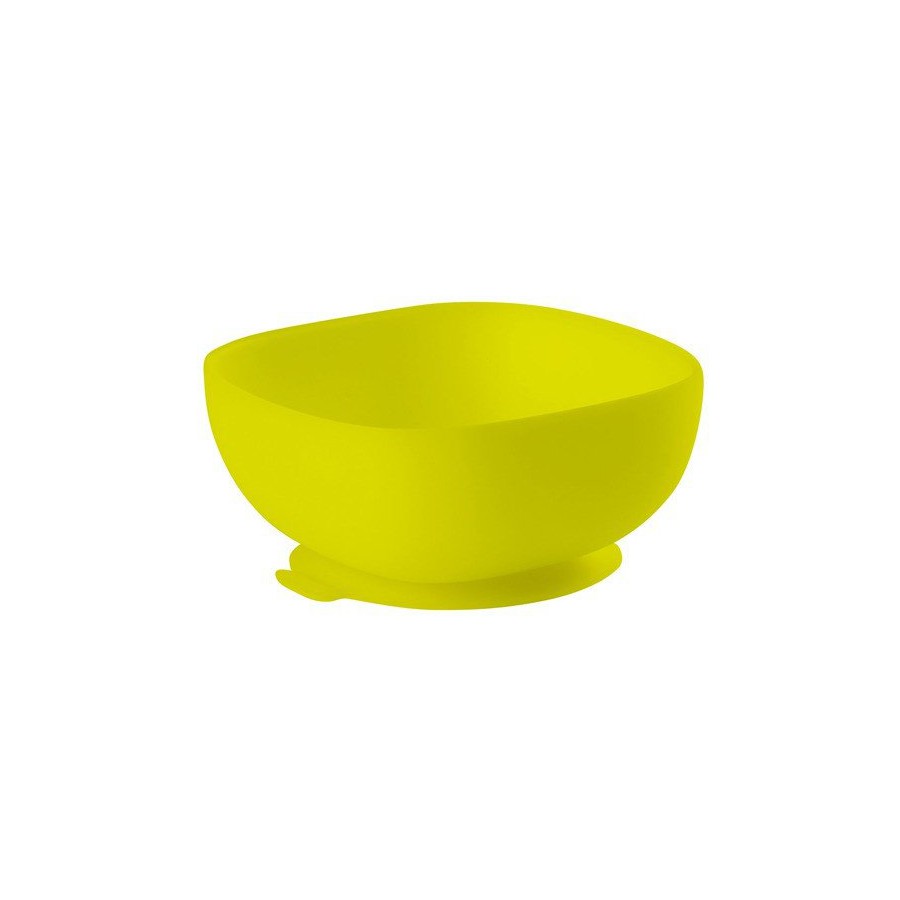 Beaba Silikonowa miseczka z przyssawka yellow