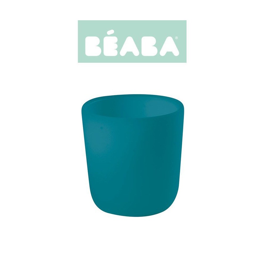 Silicone cup Beaba blue