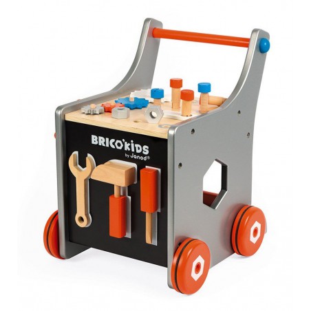 Janod workshop trolley with magnetic tools on Brico 'Kids Collection 2018