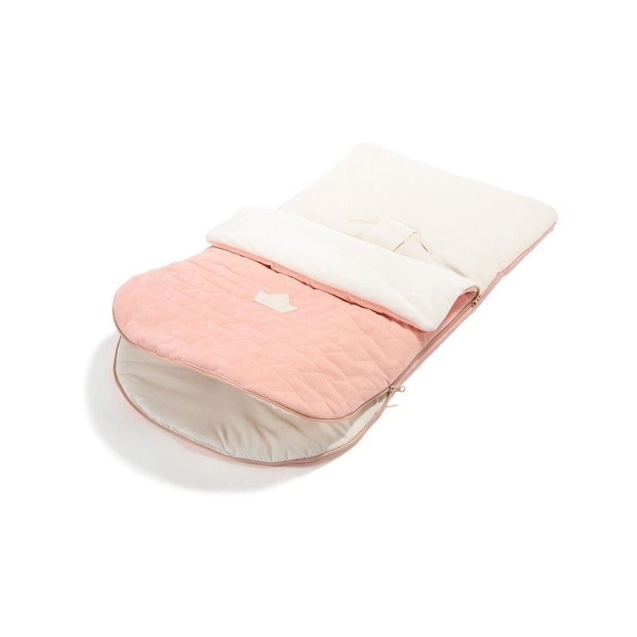 LA MILLOU STROLLER BAG PREMIUM ŚPIWOREK S POWDER PINK BRIGHT &