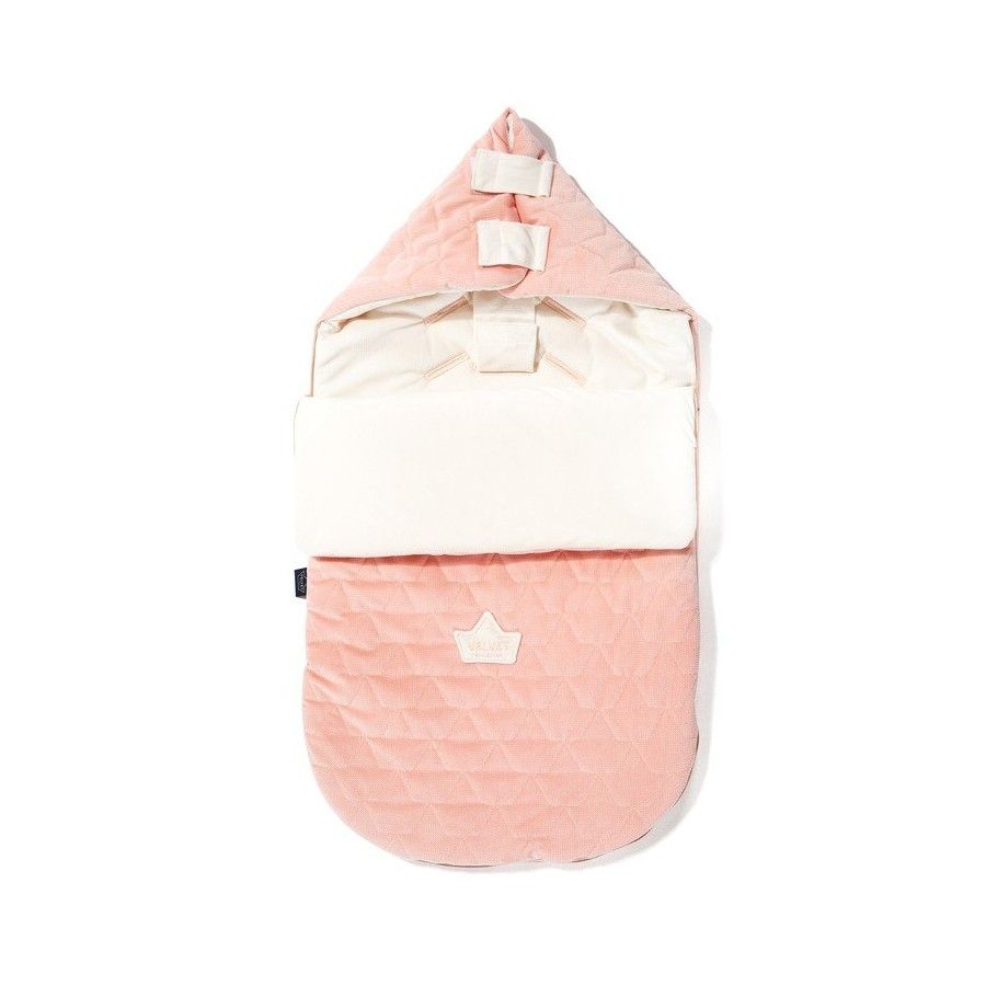 LA MILLOU STROLLER BAG PREMIUM ŚPIWOREK S POWDER PINK BRIGHT &