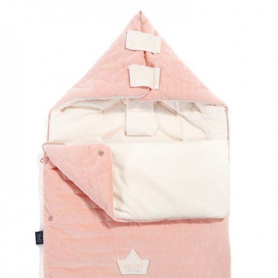 LA Millou stroller sleeping bag BAG PREMIUM S & BRIGHT PINK