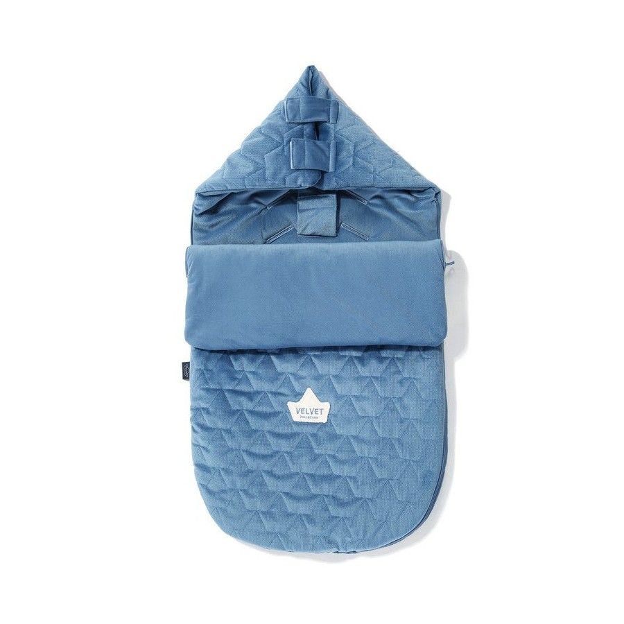La Millou Premium Showing Bag - S - Denim Velvet - 5902041469318