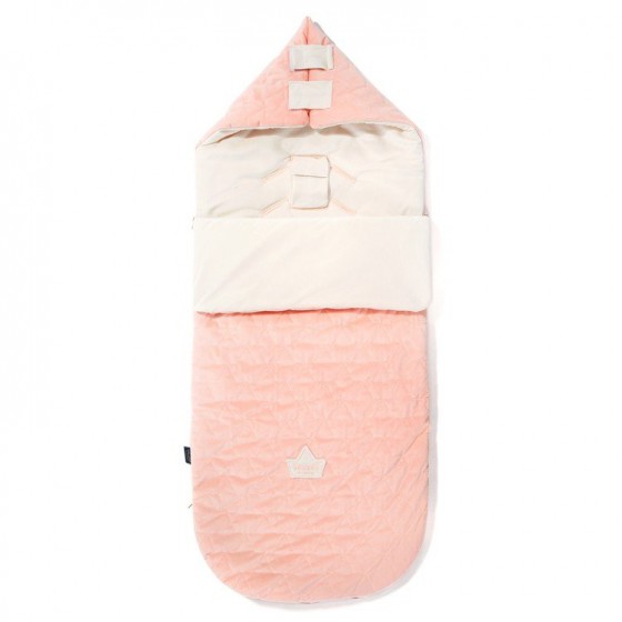 LA Millou stroller sleeping bag BAG PREMIUM M & BRIGHT PINK