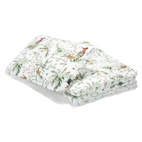 La Millou BEDDING WITH FILLING TODDLER "L" - FOREST & FOREST BLOSSOM