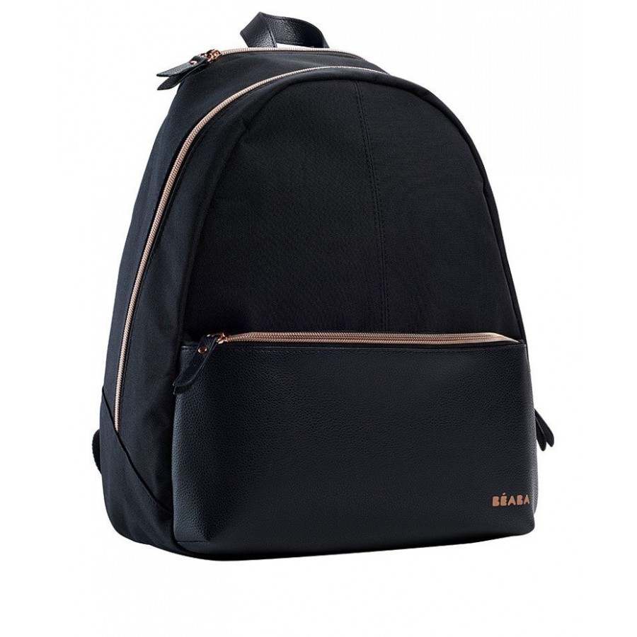 Beaba Backpack We have San Francisco, black / pink gold