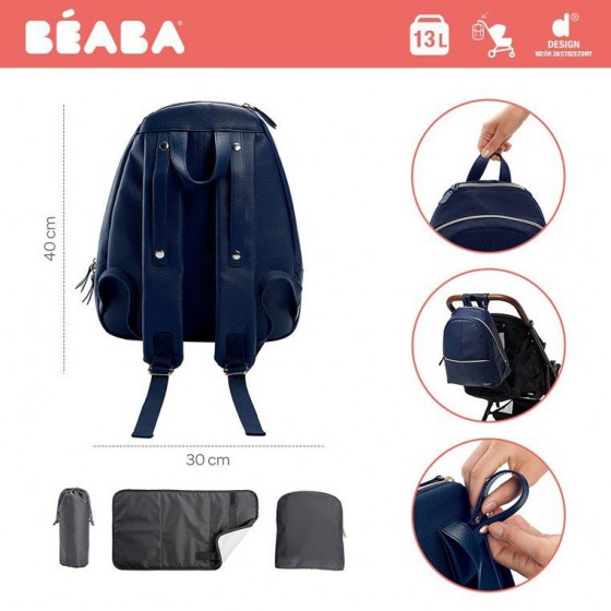 Beaba Backpack We have San Francisco blue / snake