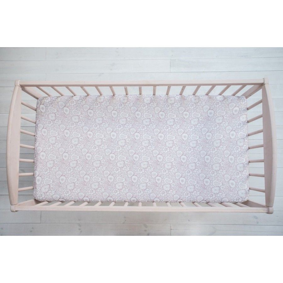SLEEPEE PRZEŚCIERADŁO DO ŁÓŻECZKA 140x70 cm WE CARE PINK