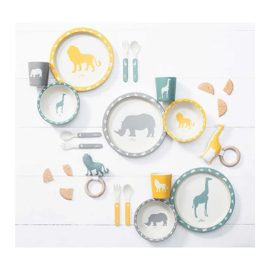 JOLLEIN teether Safari Forest Green