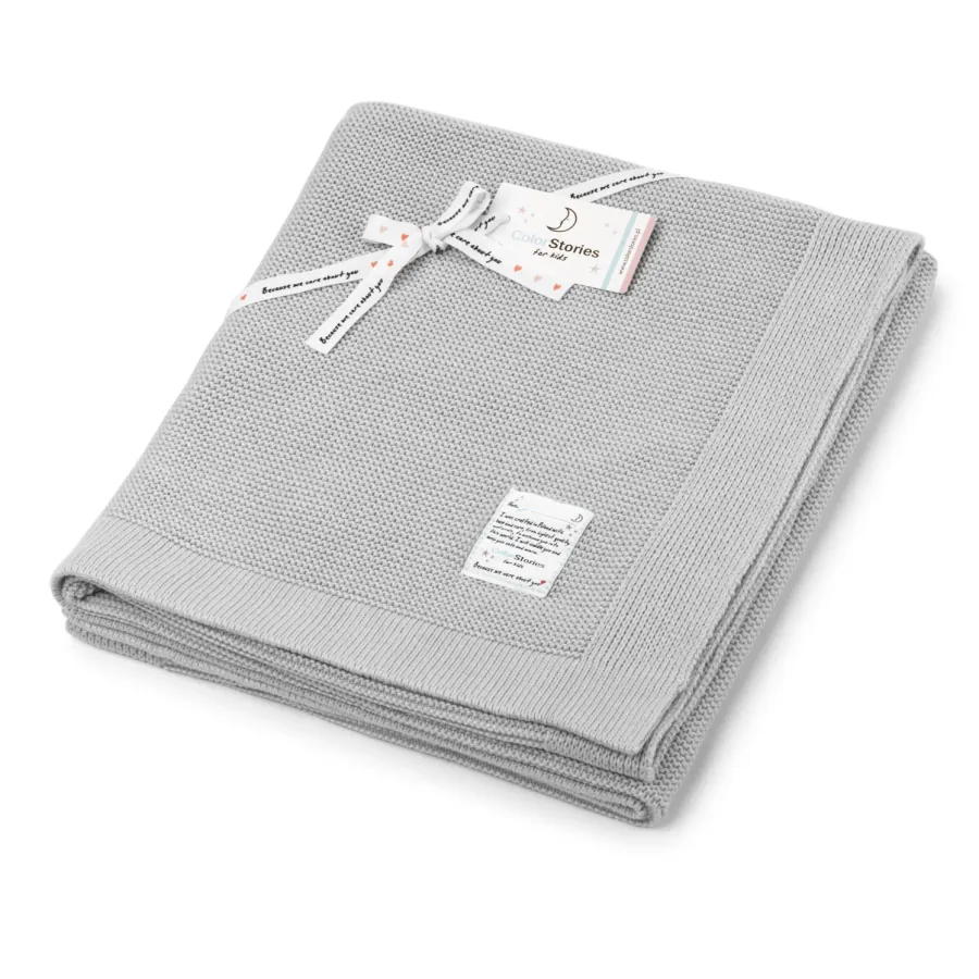 ColorStories - Manta Bamboo S - gris claro