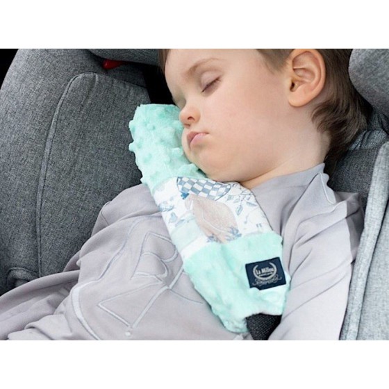 LA Millou SEATBELT SEAT COVER PROTECTOR FOR YOGA Sloths CANDY