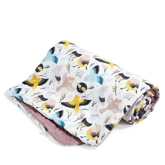 Teplá prikrývka LA MILLOU - L- ROZTOMNÉ VTÁČKY VIVID FRANCÚZSKA