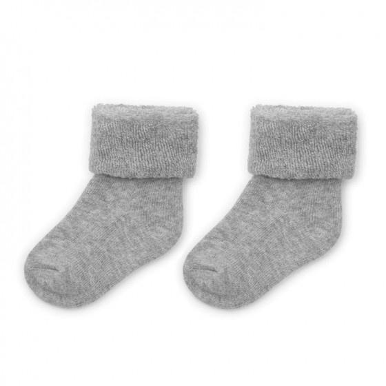 ColorStories - terry socks two pairs of gray 0-3m-ce