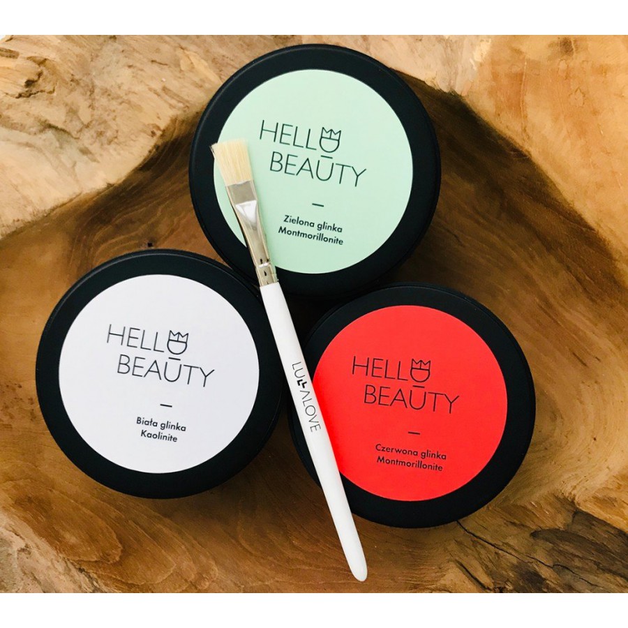 LULLALOVE BRUSH AND TO clay masks