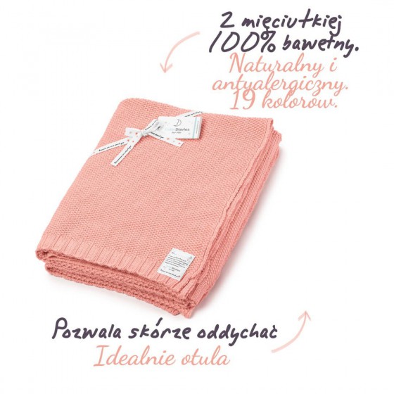 ColorStories - CottonClassic Blanket L - apricot