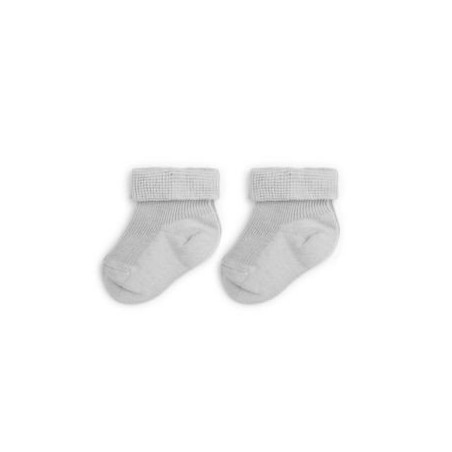 ColorStories - Druckfreie Socken, 2 Paar, grau, 3-6 Monate