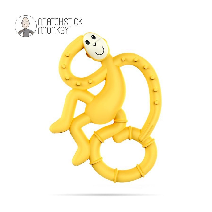 Matchstick Mini Monkey Yellow Gryzak Masujacy