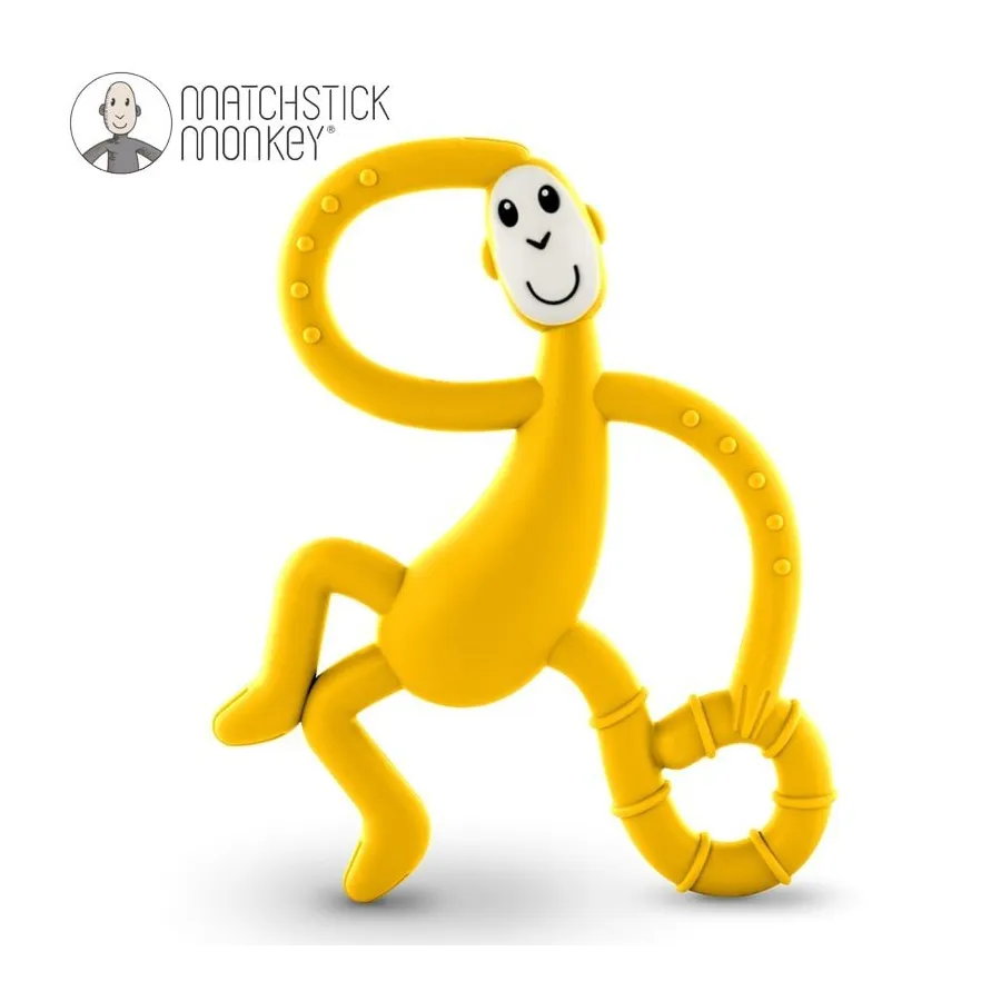 Matchstick Monkey Dancing Yellow Therapeutic Bite Massage with