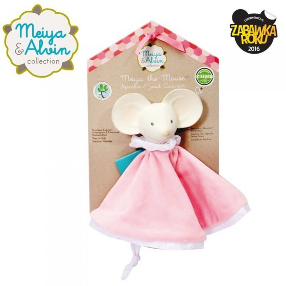 Meiya & Alvin - Meiya Mouse Snuggly Comforter with Organic