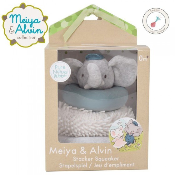 Meiya & Alvin - Alvin Elephant Stacker with Squicker and
