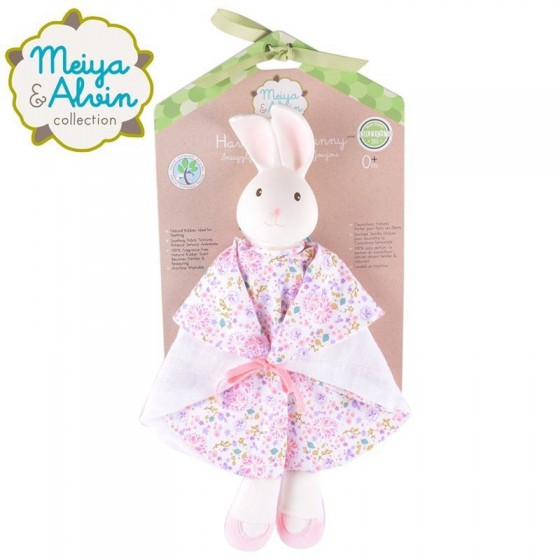 Meiya & Alvin - Havah Bunny Snuggly Comforter with Organic