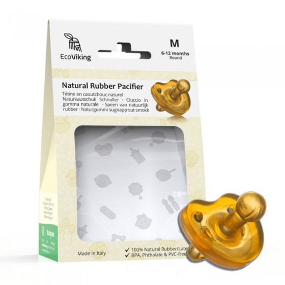 Eco Viking soother Hevea age 6m +