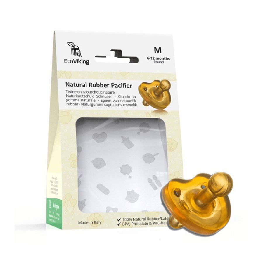 Eco Viking soother Hevea age 6m +