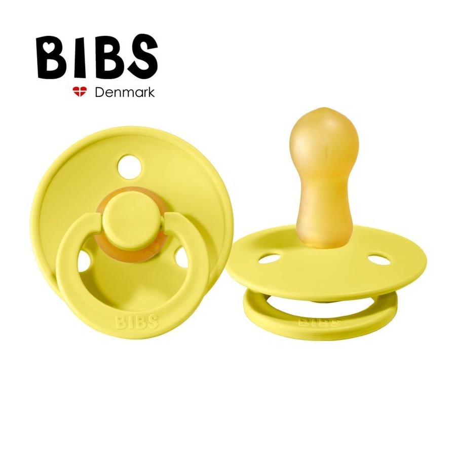 BIBS PINEAPPLE M rubber soother Hevea
