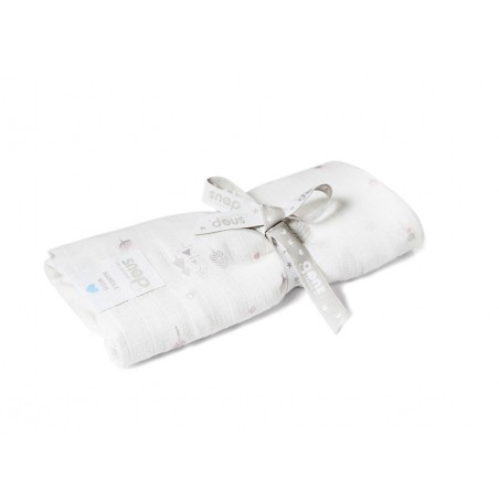 SNAP THE MOMENT PLUM FOREST MUSLIN WRAPPER