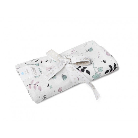 SNAP THE MOMENT SUMMER MEADOW MUSLIN WRAPPER