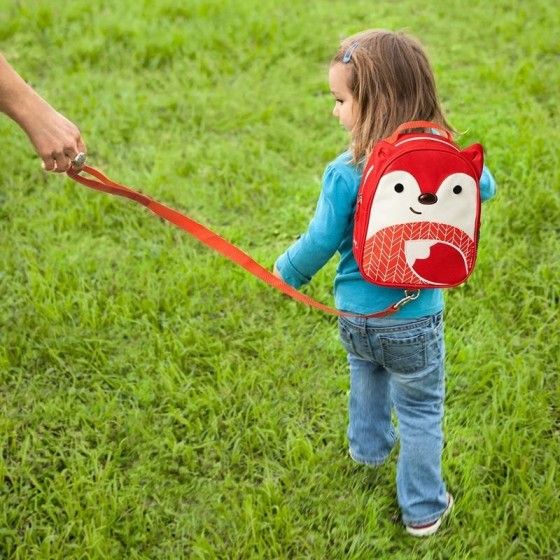 Skip Hop Plecak ze Smyczą Lis ZOO Mini - 816523027024