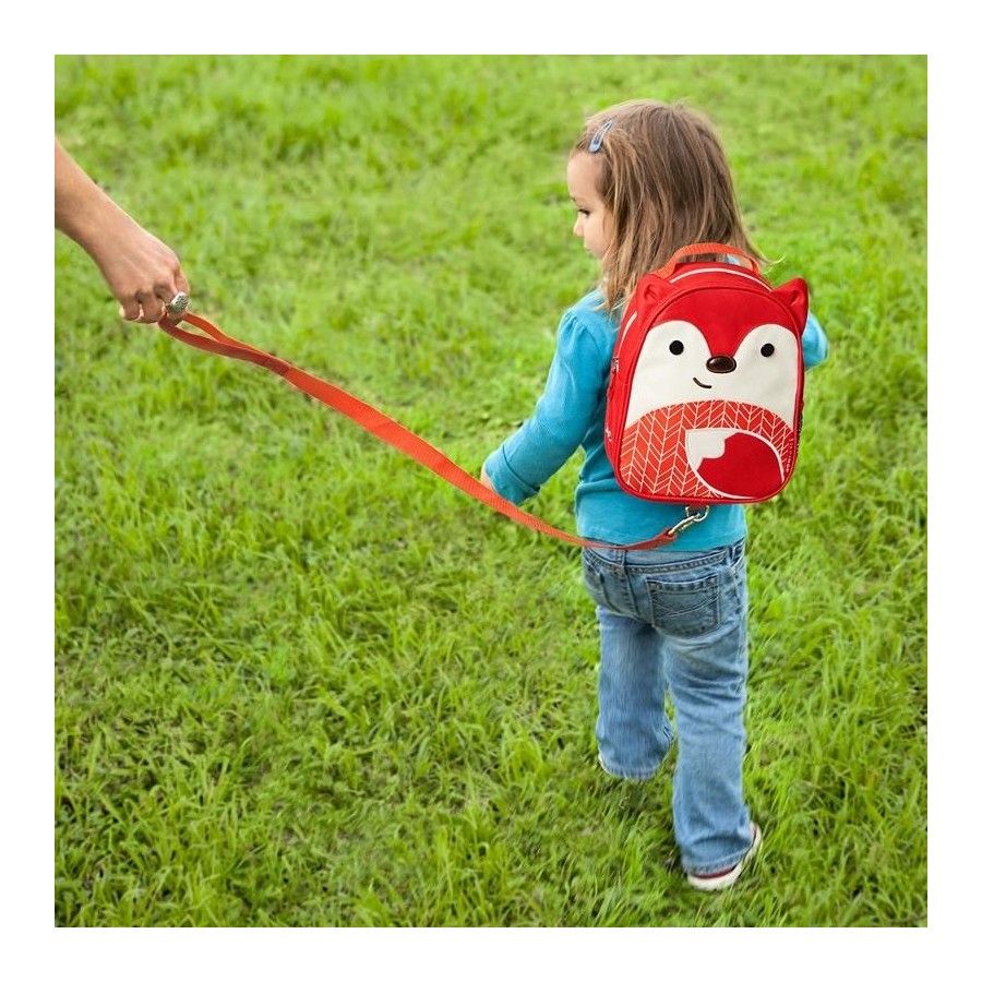 Skip Hop Backpack with Leash Fox Mini Zoo