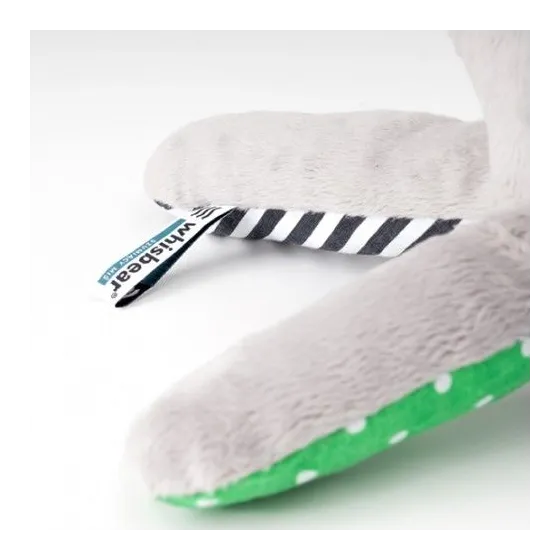 WHISBEAR SOFT SOUNDING BEAR WITH CRYSENSOR FUNCTION TURQUOISE