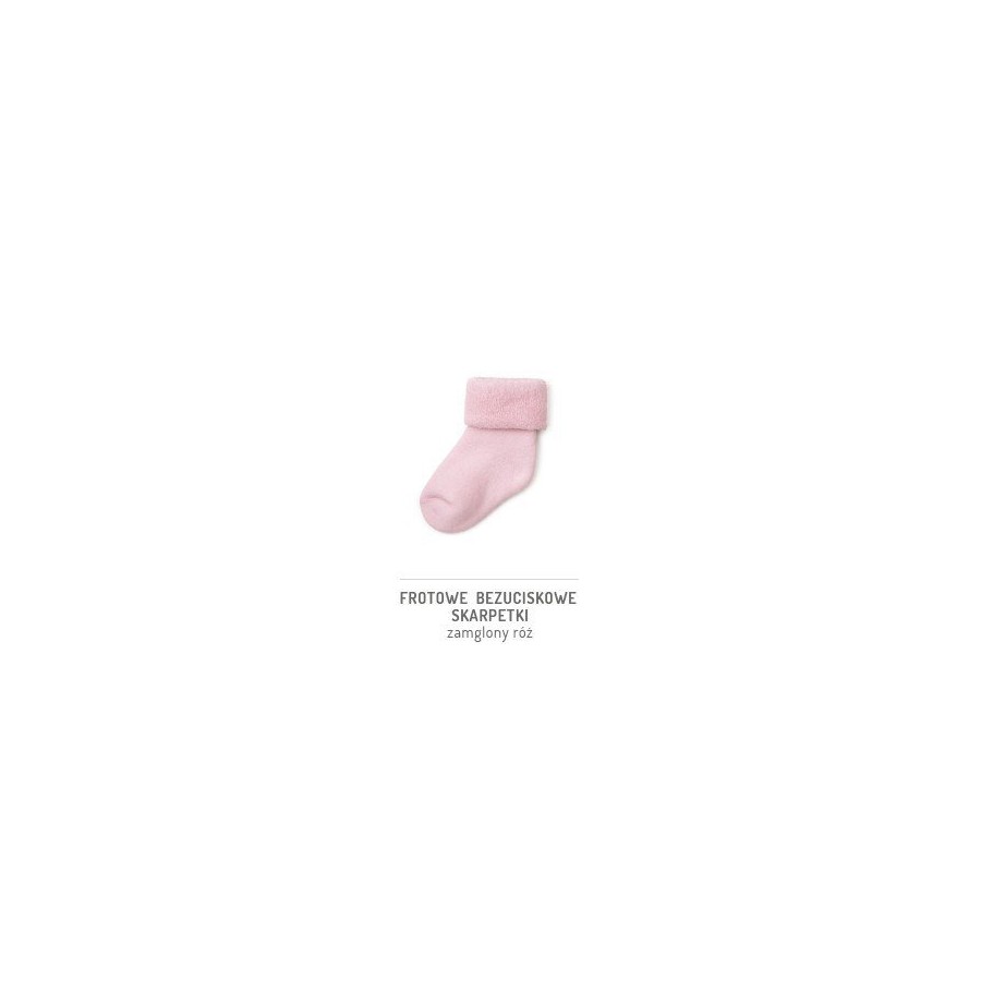 ColorStories - terry socks two pairs of gray and PINK 3-6 ce