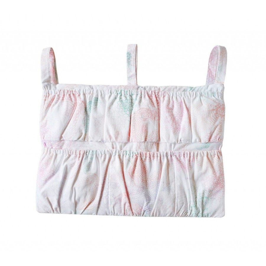 LULLALOVE BOHO ROZE BED ORGANIZER
