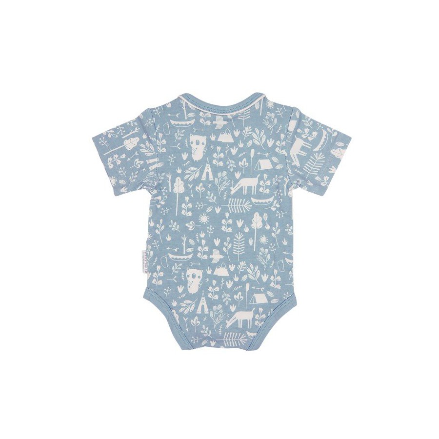 LITTLE DUTCH BODY WITH SHORT SLEEVE BLUE 74/80 ADVENTURE