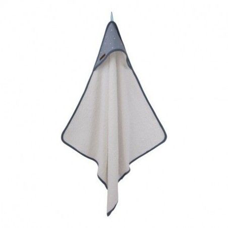 Little Dutch Capuchon Handdoek Kleine Sterren Blauw