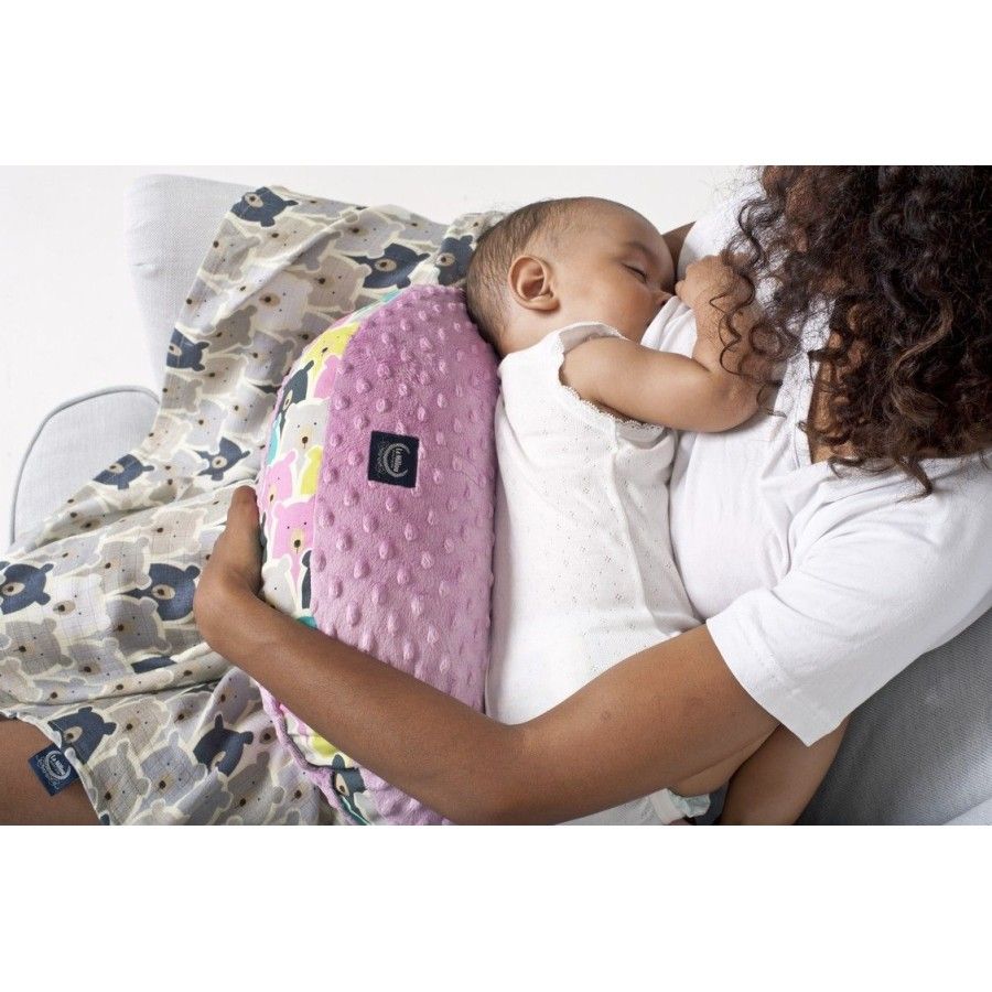 La Millou Cushion Kura Grandma Dany Minky - Smoke Rose -
