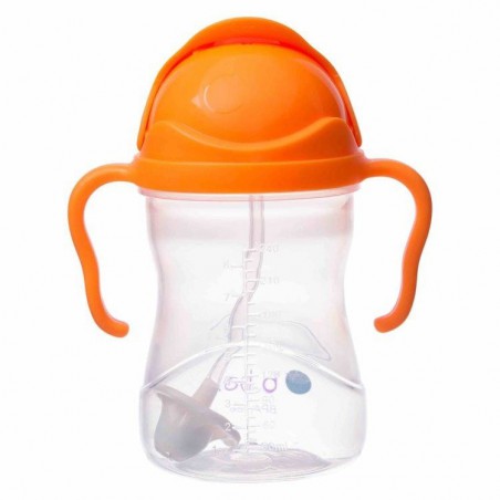 B.BOX NEUE INNOVATIVE FLASCHE MIT ORANGENSTROH