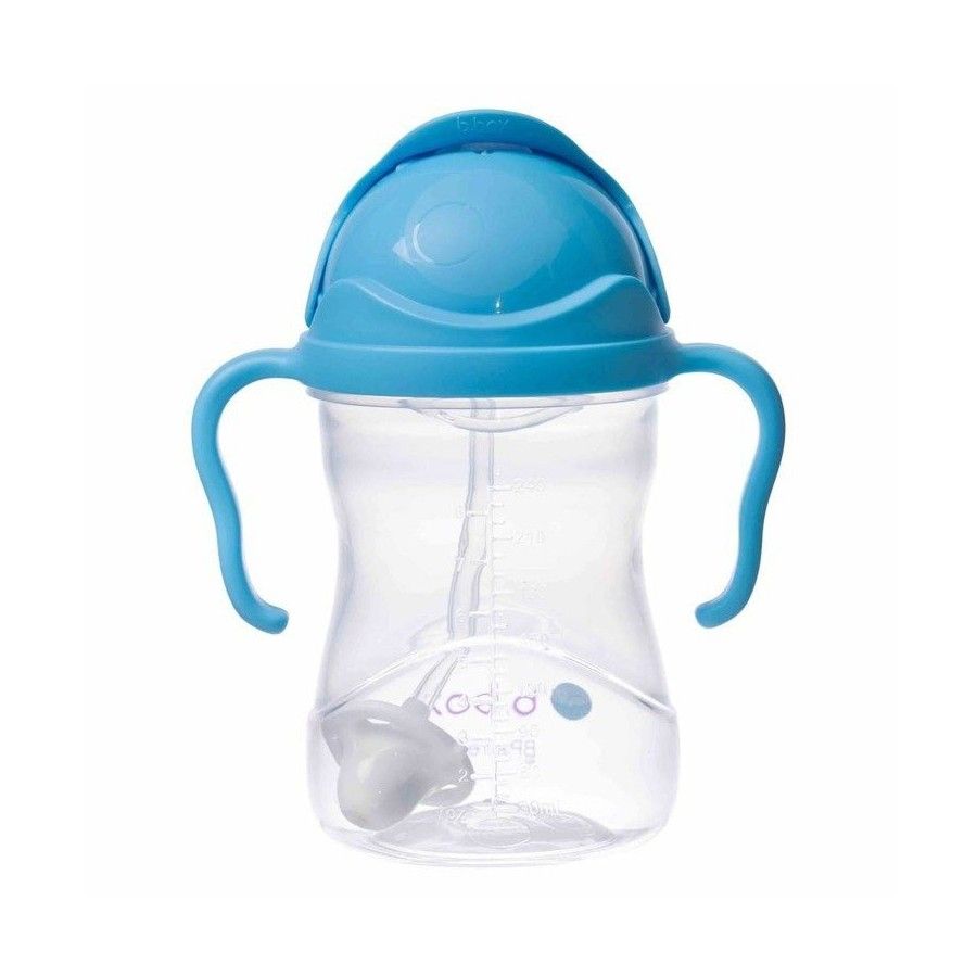 B.BOX Neue innovative Wasserflasche mit Strohhalm