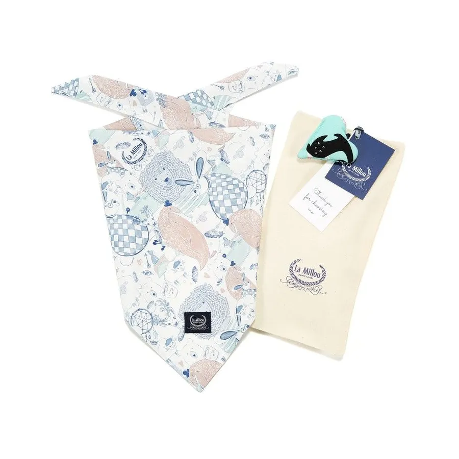 LA Millou BY MAY Bohosiewicz TRIANGULAR handkerchief UNICORN