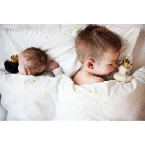 LULLALOVE cotton sheets ROYAL BABY 100x135 cm
