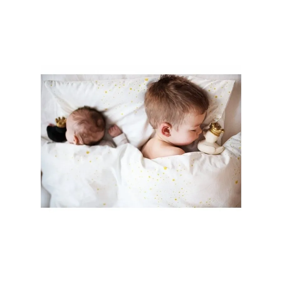 LULLALOVE cotton sheets ROYAL BABY 100x135 cm