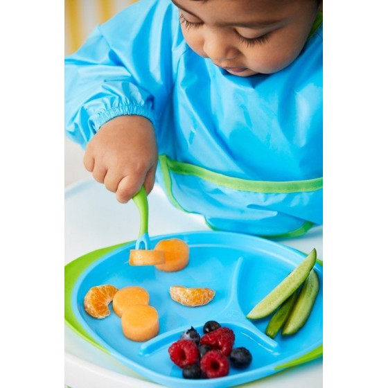 b.box first cutlery for learning self-feeding - passion splash