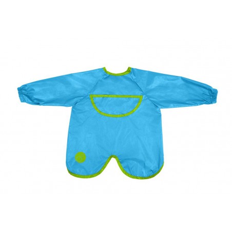 b.box waterproof apron-bib with sleeves ocean breeze