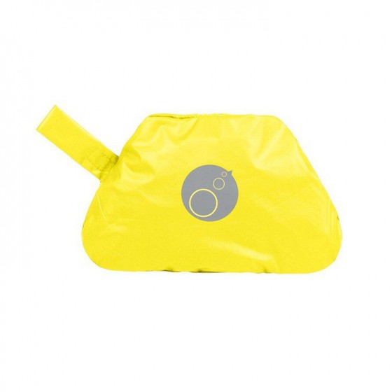 b.box Duży wodoodporny fartuszek-śliniaczek z rękawami lemon