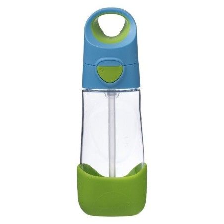b.box Tritan-Flasche mit Strohhalm 450 ml, Meeresbrise