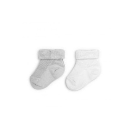 ColorStories - two pairs of socks pressure-gray and white 3-6m months